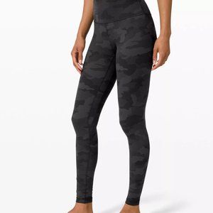 Lululemon Align Black Camo Leggings